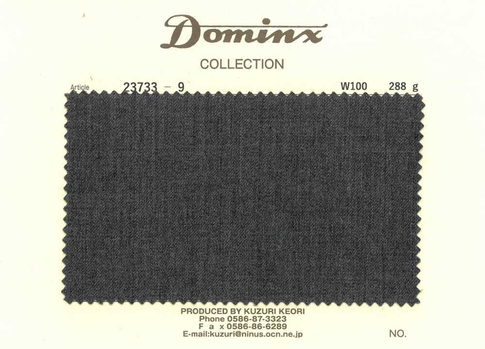 23733-9 100% Wool DOMINX[Textile] Kuzuri Woolen Fabric (DOMINX)