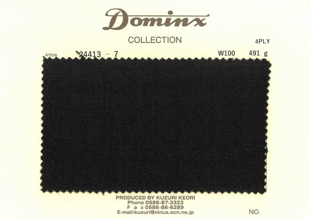 24413-7 Limited Stock Item: 4PLY 100% Wool DOMINX (Dominks)[Textile] Kuzuri Woolen Fabric (DOMINX)