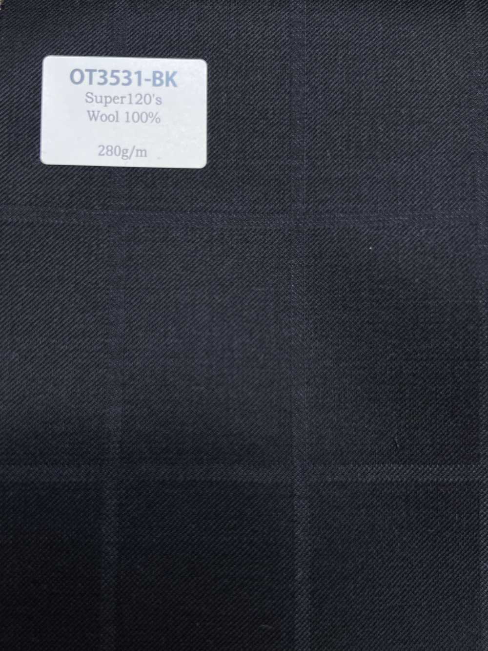 OT3531-BK Standard Japanese-made Super120's W100 Black[Textile] HOSOI SYOJI