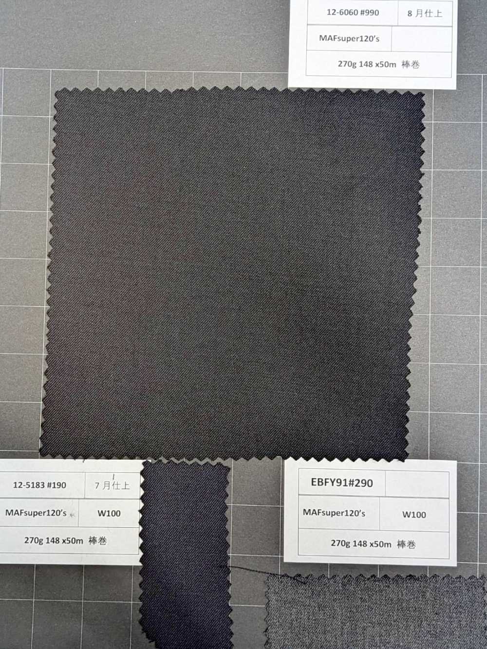 40B800-990 [Limited Stock] Nikke Textile Textile MAFsuper120's Black NIKKE