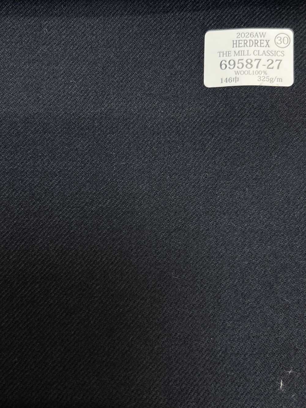 69587-27 26AW HERDREX [THE MILL CLASSICS] Plain Navy[Textile] Kunishima Co., Ltd.