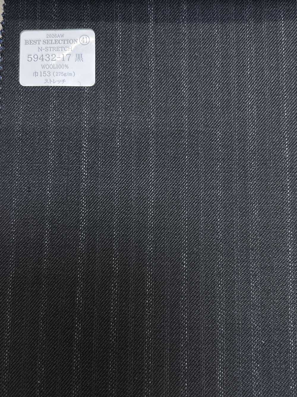 69425-17 26AW BESTSELECTION [Fine Wool Color Edit] Navy Solid[Textile] Kunishima Co., Ltd.