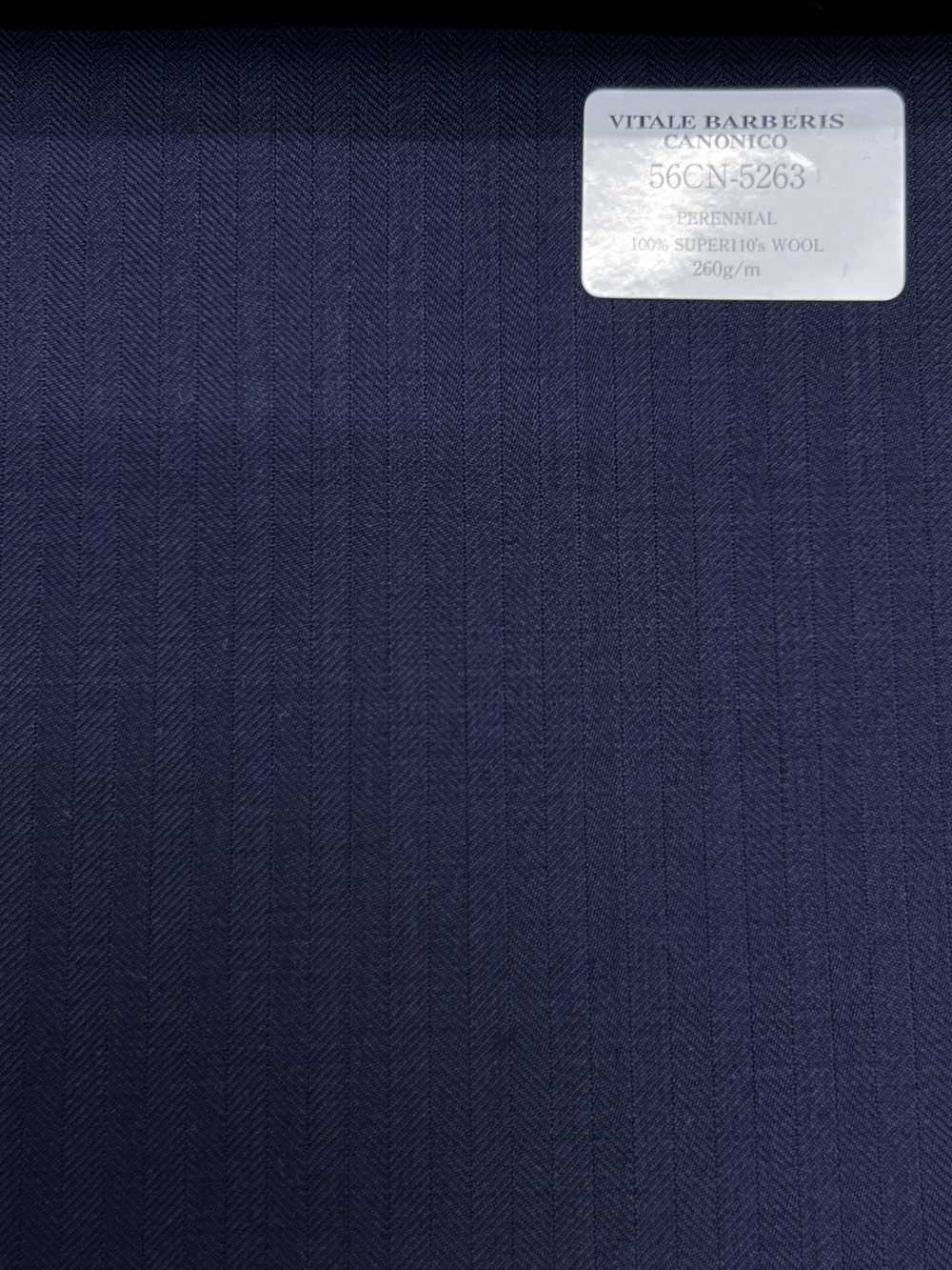 56CN5263 CANONICO PERENNIAL-CLASSICS Deep Navy Herringbone[Textile] CANONICO