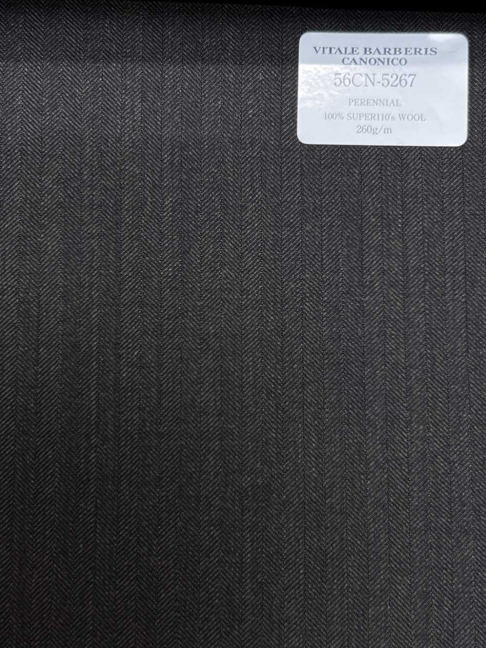 56CN5267 CANONICO (Canonico) PERENNIAL-CLASSICS Brown Herringbone[Textile] CANONICO