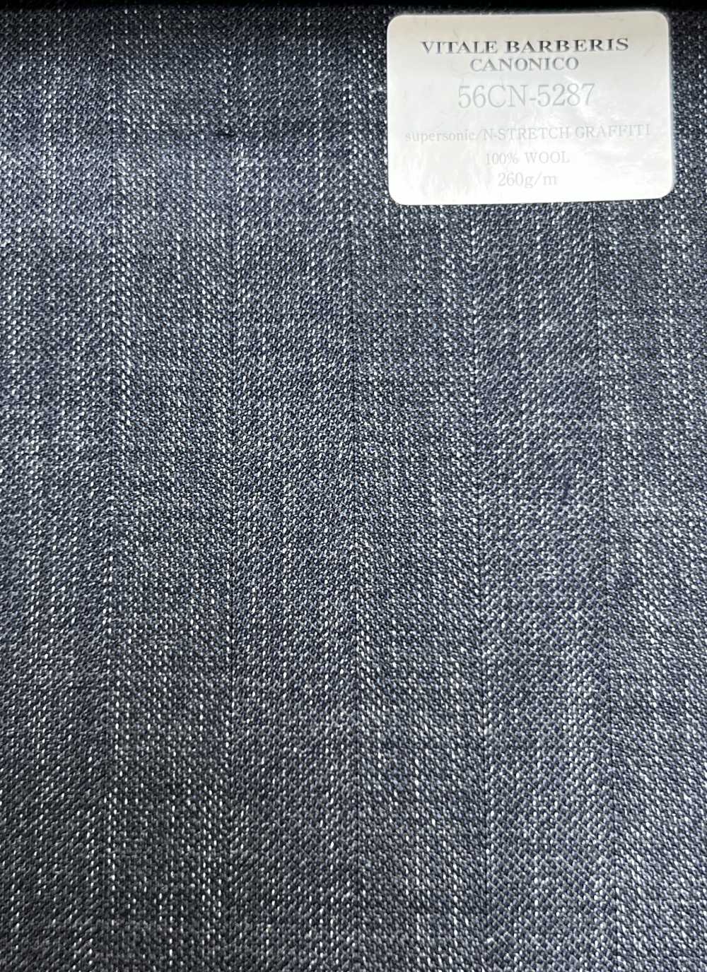 56CN5287 CANONICO (Kanoniko) Supersonic/NATURAL STRETCH GRAFFITI Blue Gray[Textile] CANONICO