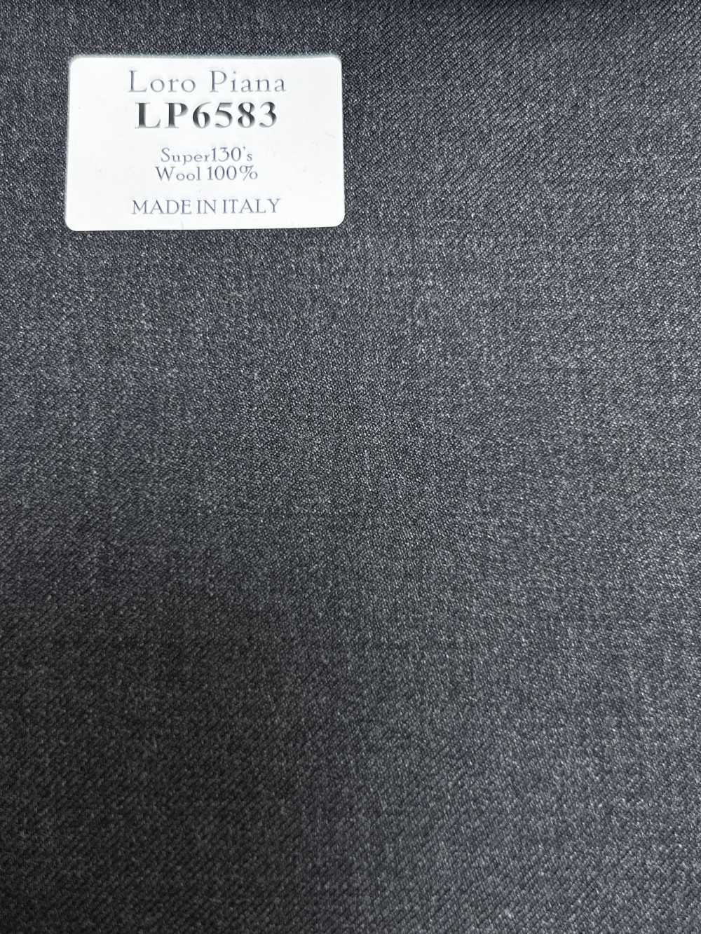 LP6583 Loro Piana Super130's Gray No Pattern[Fabric] HOSOI SYOJI