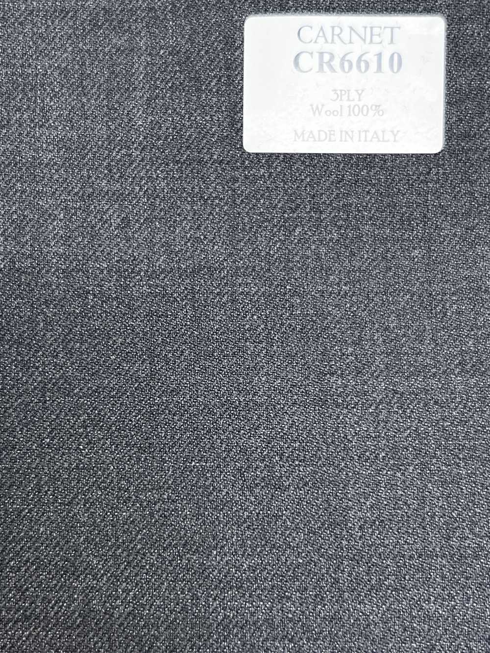 CR6610 CARNET 3PLY Gray Solid[Fabric] HOSOI SYOJI