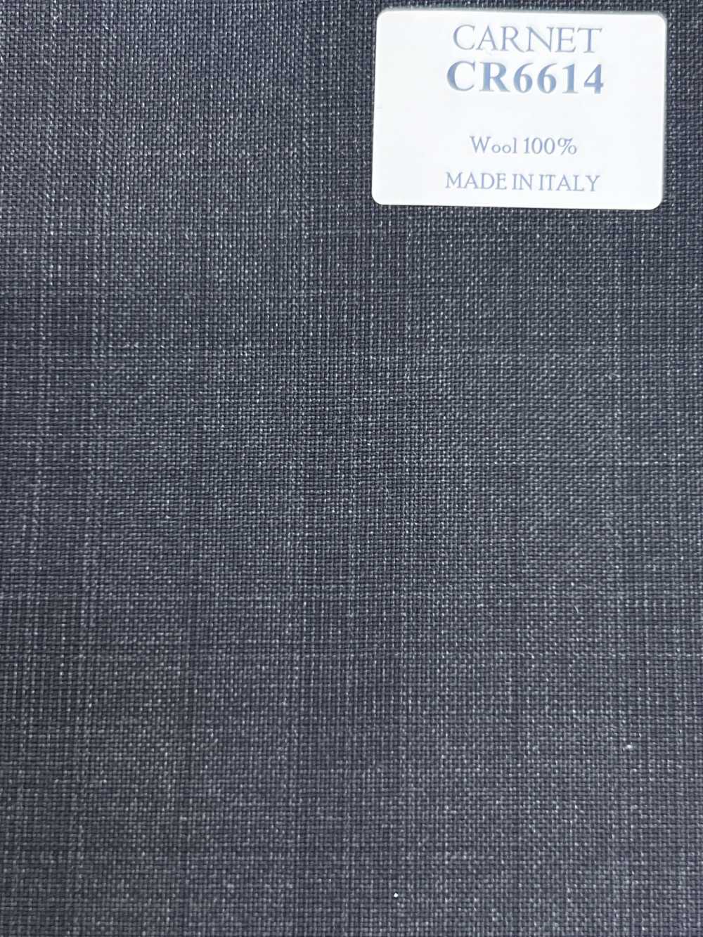 CR6614 CARNET 3PLY Dark Gray Check[Fabric] HOSOI SYOJI