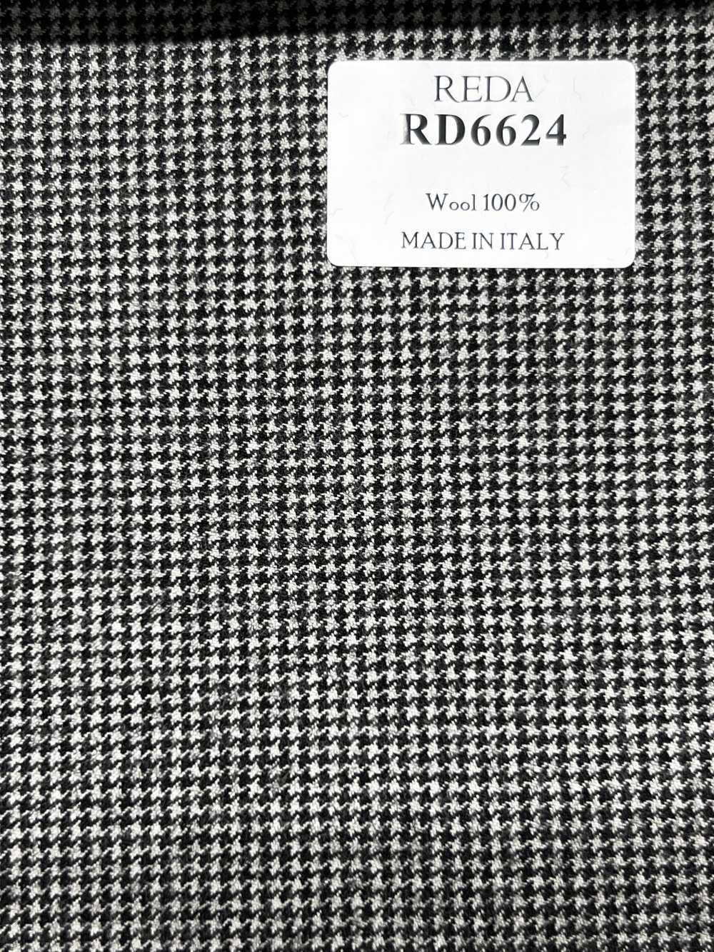 RD6624 REDA Monochrome Houndstooth[Textile] HOSOI SYOJI