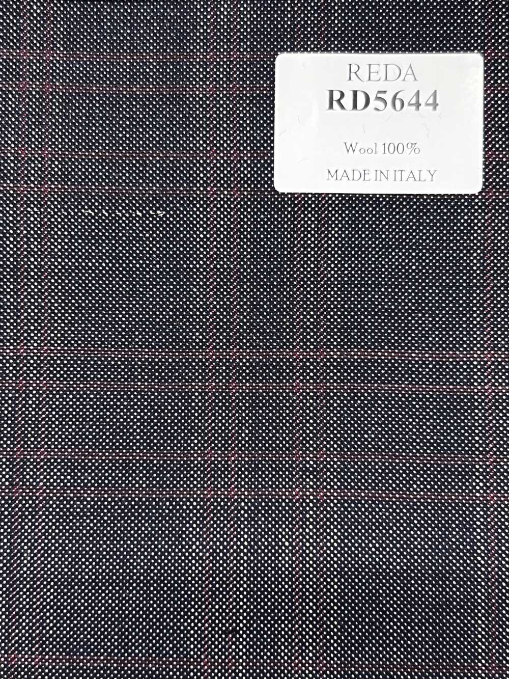 RD5644 REDA Navy Blue × Red Check[Textile] HOSOI SYOJI