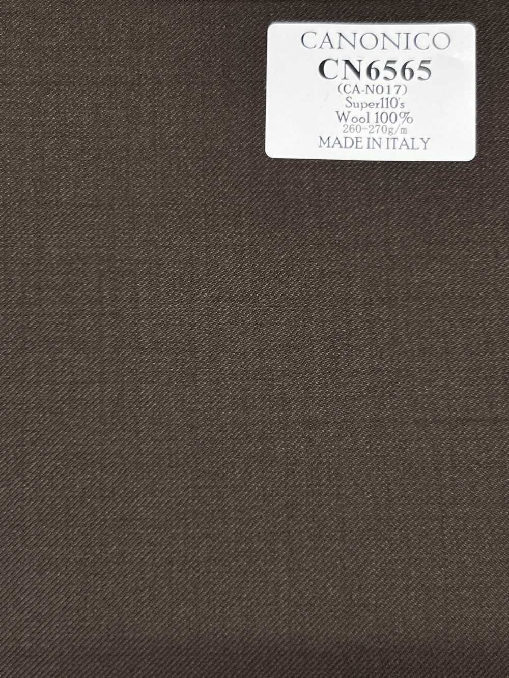 CN6565 CANONICO Super110's Brown Solid[Fabric] HOSOI SYOJI