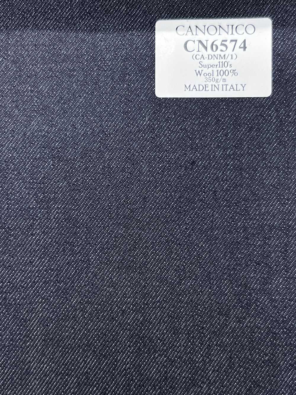 CN6574 CANONICO Super110's Navy Blue Denim[Fabric] HOSOI SYOJI