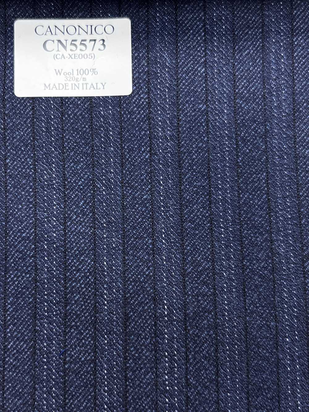 CN5573 CANONICO Super110's Blue Stripe[Fabric] HOSOI SYOJI