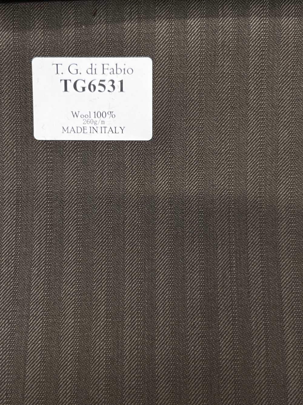 TG6531 T.G Di FABIO Khaki Stripe[Textile] HOSOI SYOJI