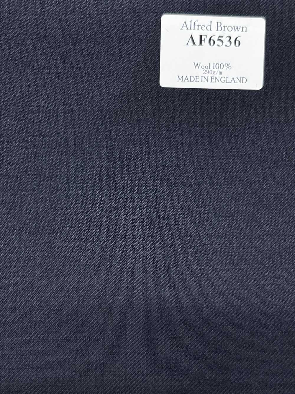 AF6536 Alfred Brown Dark Navy Solid[Fabric] HOSOI SYOJI
