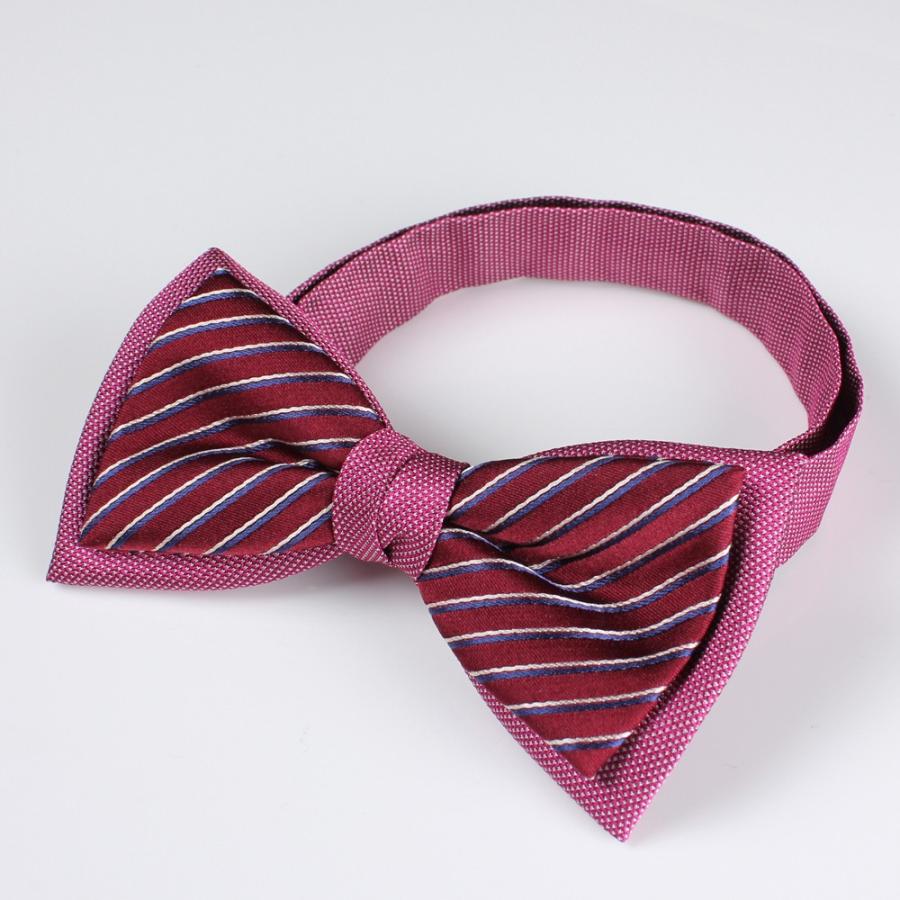 BFS-800 Combination Bow Tie, Purple Silk, Made In Japan[Formal Accessories] Yamamoto(EXCY)