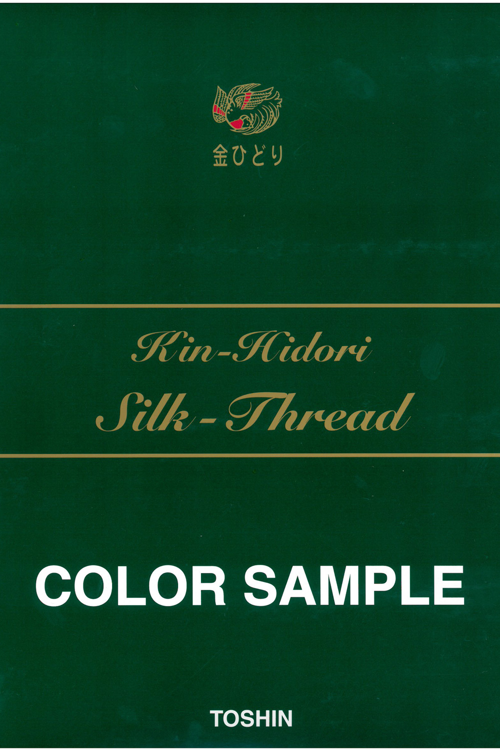 金ひどり 絹穴 Kin-Hidori Button Thread TOSHIN