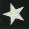 Large Star Pattern - Navy Blue