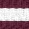 Burgundy×White