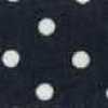 Medium Polka Dot - Navy Blue X White
