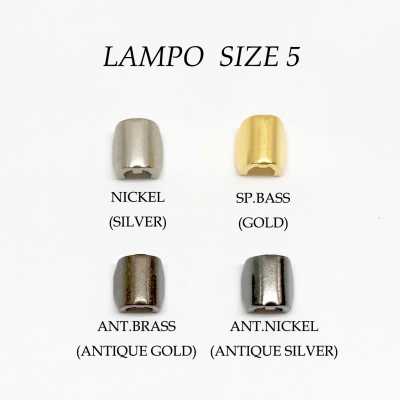 083S Super LAMPO Zipper, Top Stop, For Size 5 Only
