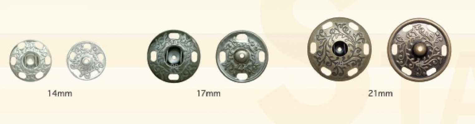 1517 Stamp Snap Button