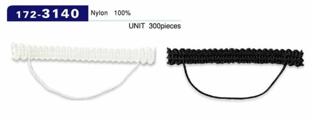 172-3140 Button Loop, Braided Cord Type, Elongated, 56 Mm (300 Pcs)