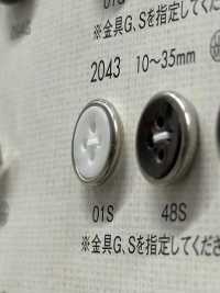 2043 Luxury Shirt / Jacket Silver Button DAIYA BUTTON(DAIYA BUTTON) Sub Photo