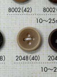 2048 Polyester Resin Bordered 4-hole Button Sub Photo