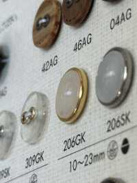 206GK Simple 4-hole Plastic Button DAIYA BUTTON(DAIYA BUTTON) Sub Photo