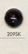 209SK Simple 4-hole Plastic Button For Shirts