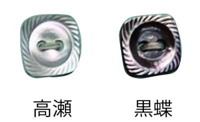 420 2-hole Rimmed Shell Button