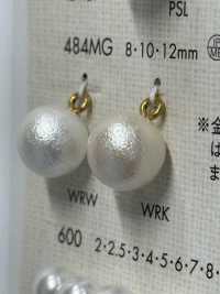 484MG Pearl-like Urea Material With Half-ring Shank Button DAIYA BUTTON Sub Photo