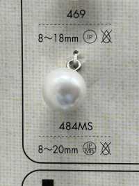 484MS Pearl-like Urea Material With Half-ring Shank Button DAIYA BUTTON(DAIYA BUTTON) Sub Photo