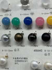 484MS Pearl-like Urea Material With Half-ring Shank Button DAIYA BUTTON(DAIYA BUTTON) Sub Photo