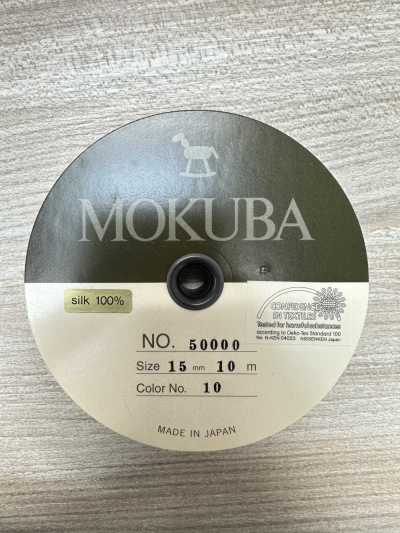 50000 MOKUBA Silk Petersham Tape [Outlet]