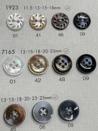 7165 DAIYA BUTTONS Shell-like Polyester Button DAIYA BUTTON Sub Photo