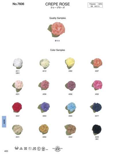 7606 Crepe Rose