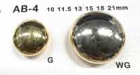 AB4 ABS Resin Plated Buttons DAIYA BUTTON(DAIYA BUTTON) Sub Photo