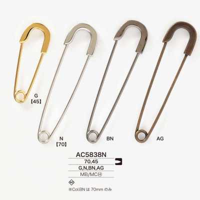 AC5838N Brass/hi-cast Quilt Pin