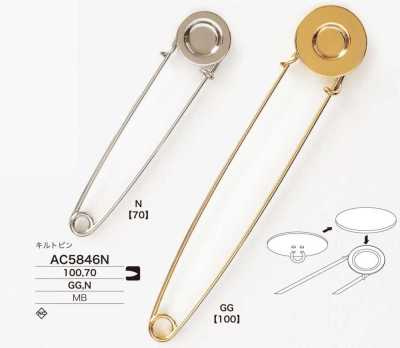 AC5846N Brass Quilt Pin