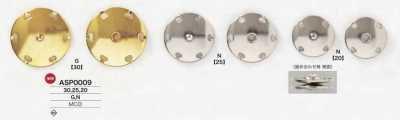 ASP0009 Die-cast Snap Button Buttons