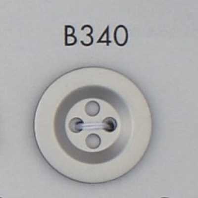 B340 ABS Resin Plated Button