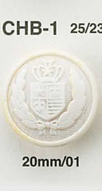 CHB1 Buffalo Horn-style Button