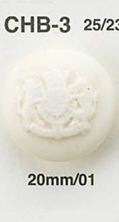 CHB3 Buffalo Horn-style Button
