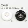 CW07 Polyester Resin 4-hole Button