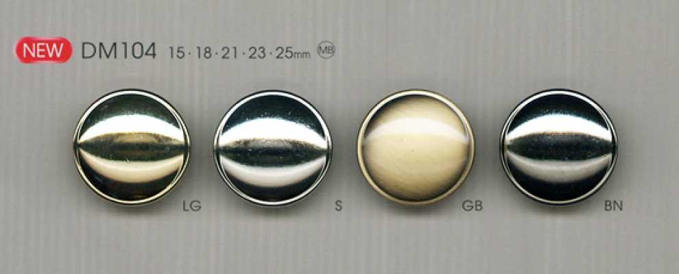 DM104 Elegant Metal Button For Shirts And Jackets