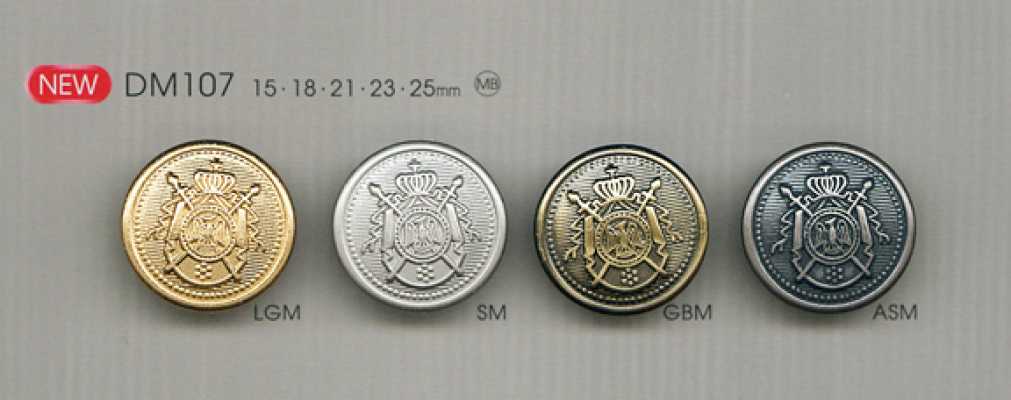 DM107 Luxurious Jacket Metal Button