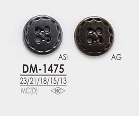 DM1475 4-Hole Metal Button For Jackets And Suits