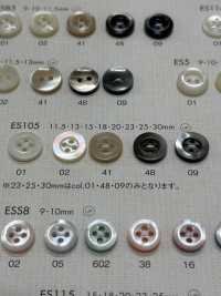 ES105 DAIYA BUTTONS Shell-like Polyester Button DAIYA BUTTON Sub Photo